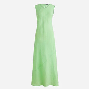 J. Crew Light Green Midi Dress